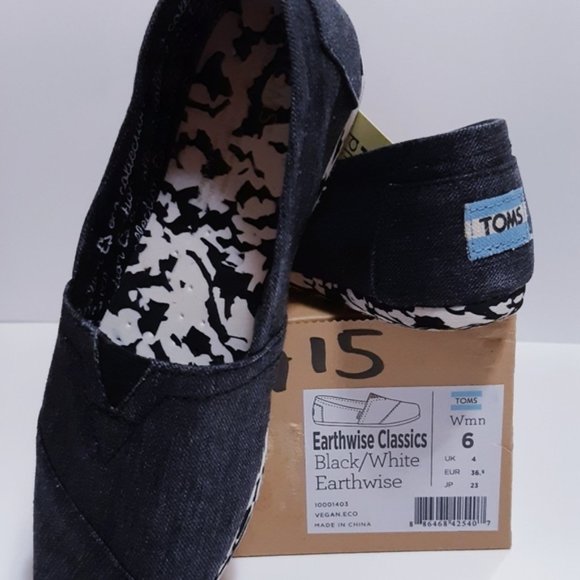 Toms Shoes - TOMS Black & White